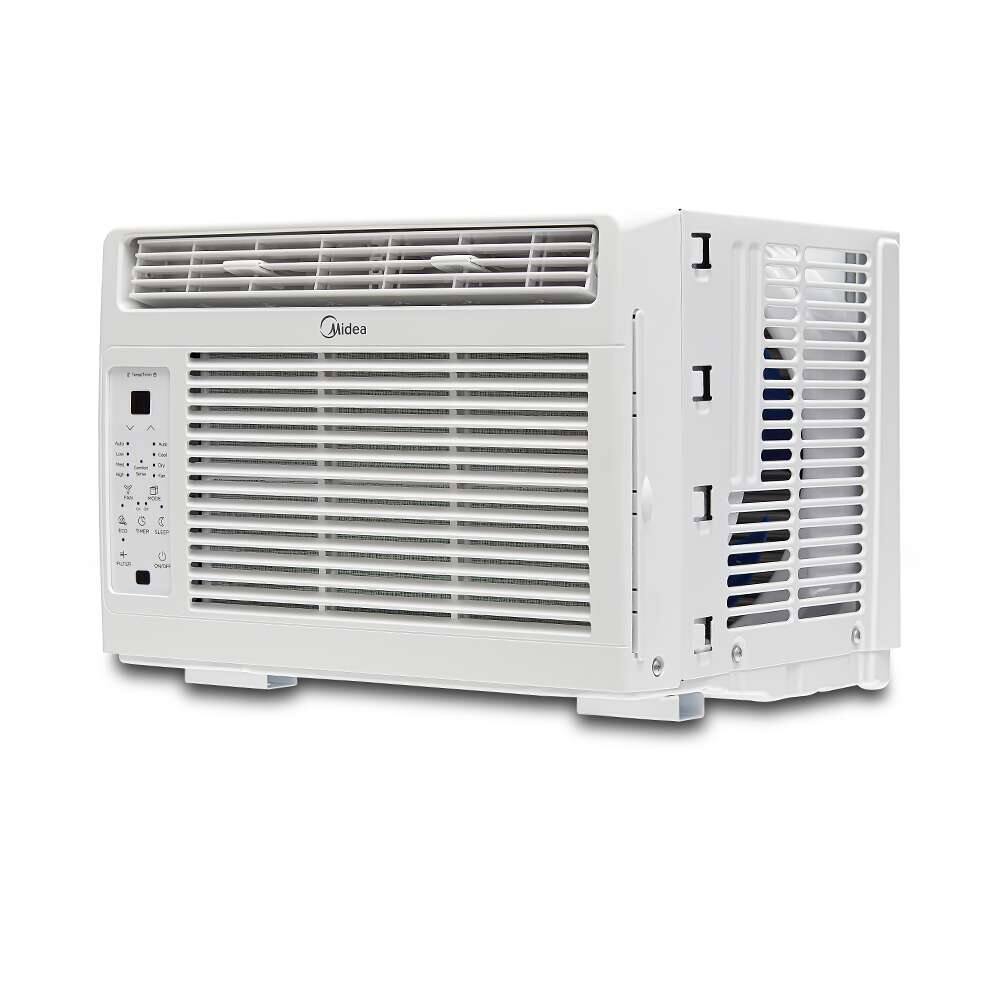 Alt View 5. Midea - MAW05R1WWTT_EOB 5000 BTU DOE Window Air Conditioner with ComfortSense Remote, Up to 150 sq. ft. - Refurbished Excellent - White.