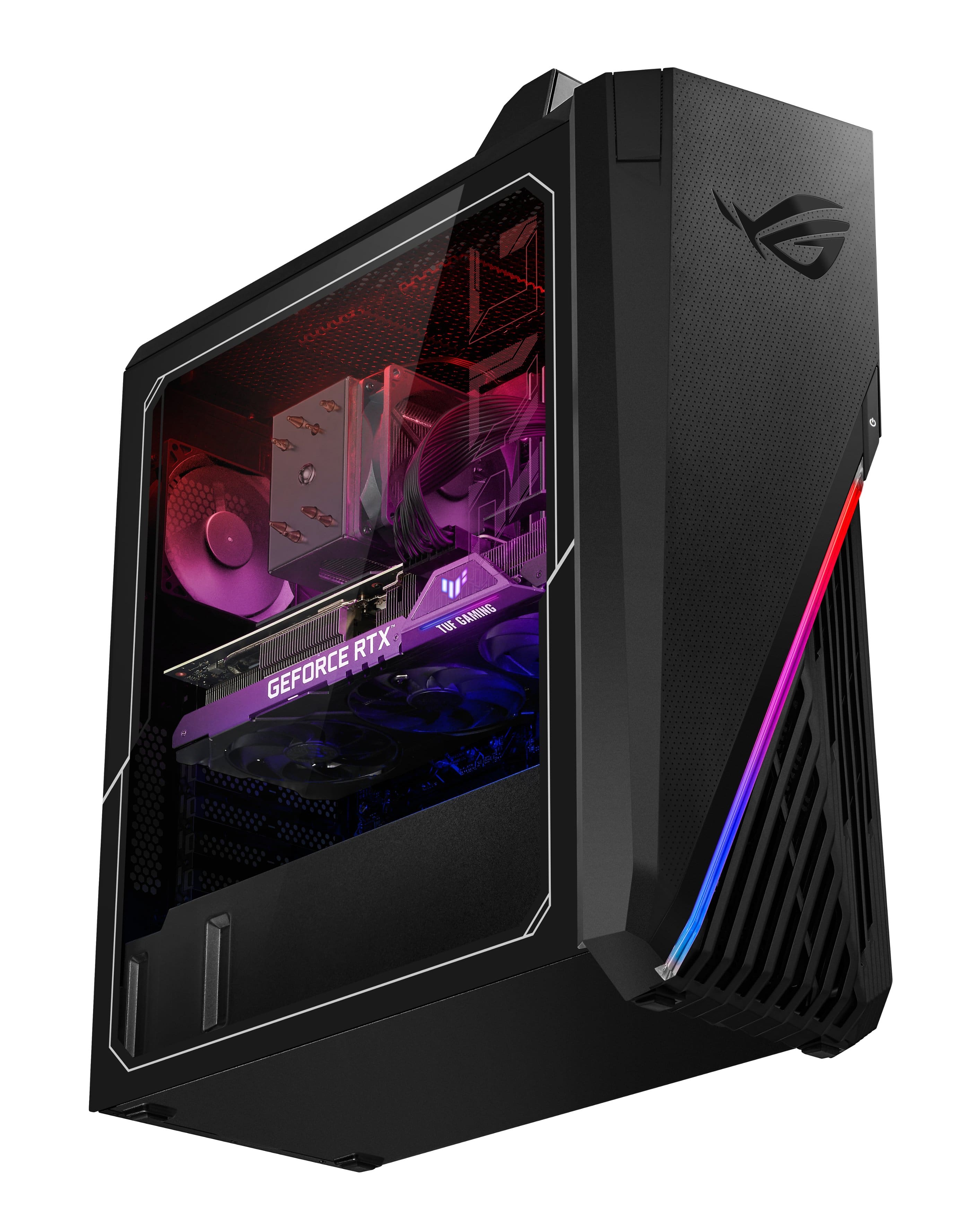 Best Buy: ASUS ROG Gaming Desktop Intel Core i7-12700F 16GB Memory NVIDIA  GeForce RTX 3060 1TB HDD + 512GB SSD Black GT15CF-I73060VR