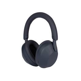 Sony - WH-1000XM5 Noise-Canceling Wireless Over-Ear Headphones (Blue) (International Version) - Midnight Blue