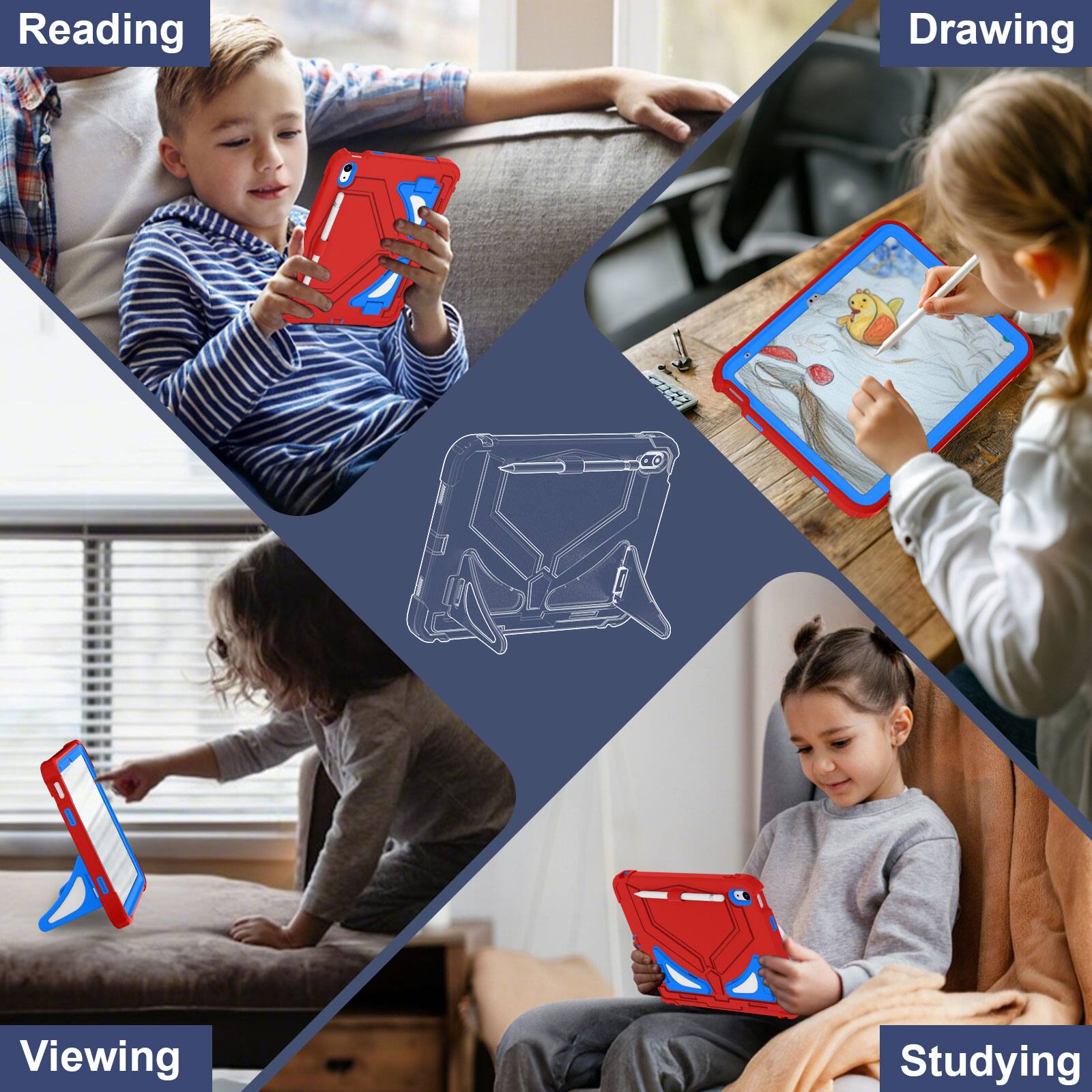 Reading  
Drawing  
Viewing  
Studying