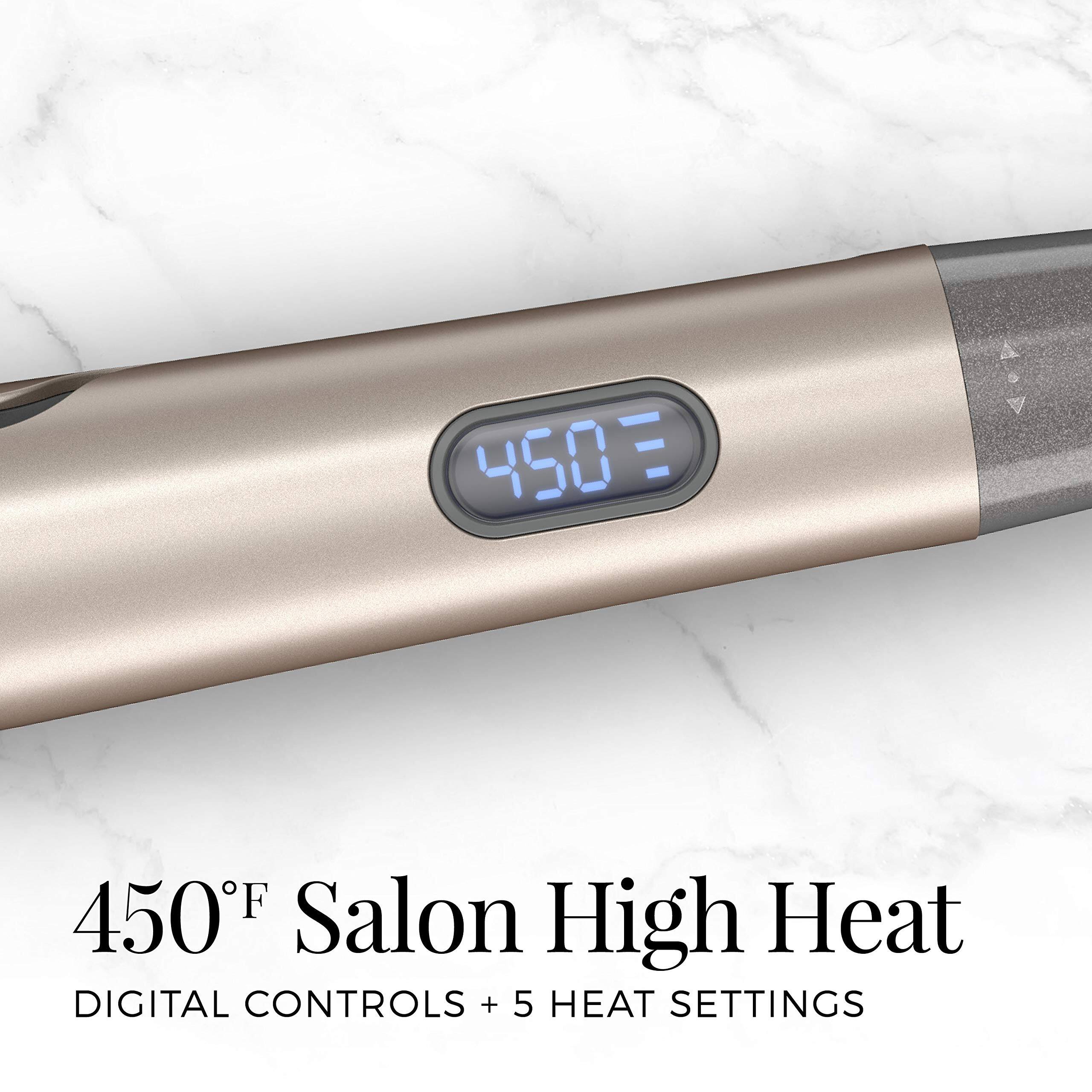 450°F Salon High Heat  
DIGITAL CONTROLS + 5 HEAT SETTINGS