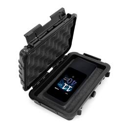 CASEMATIX - Waterproof Case for GL.iNet MUDI 7 Hotspot Device – Crushproof Travel Router Case for Portable WiFi Mobile Internet
