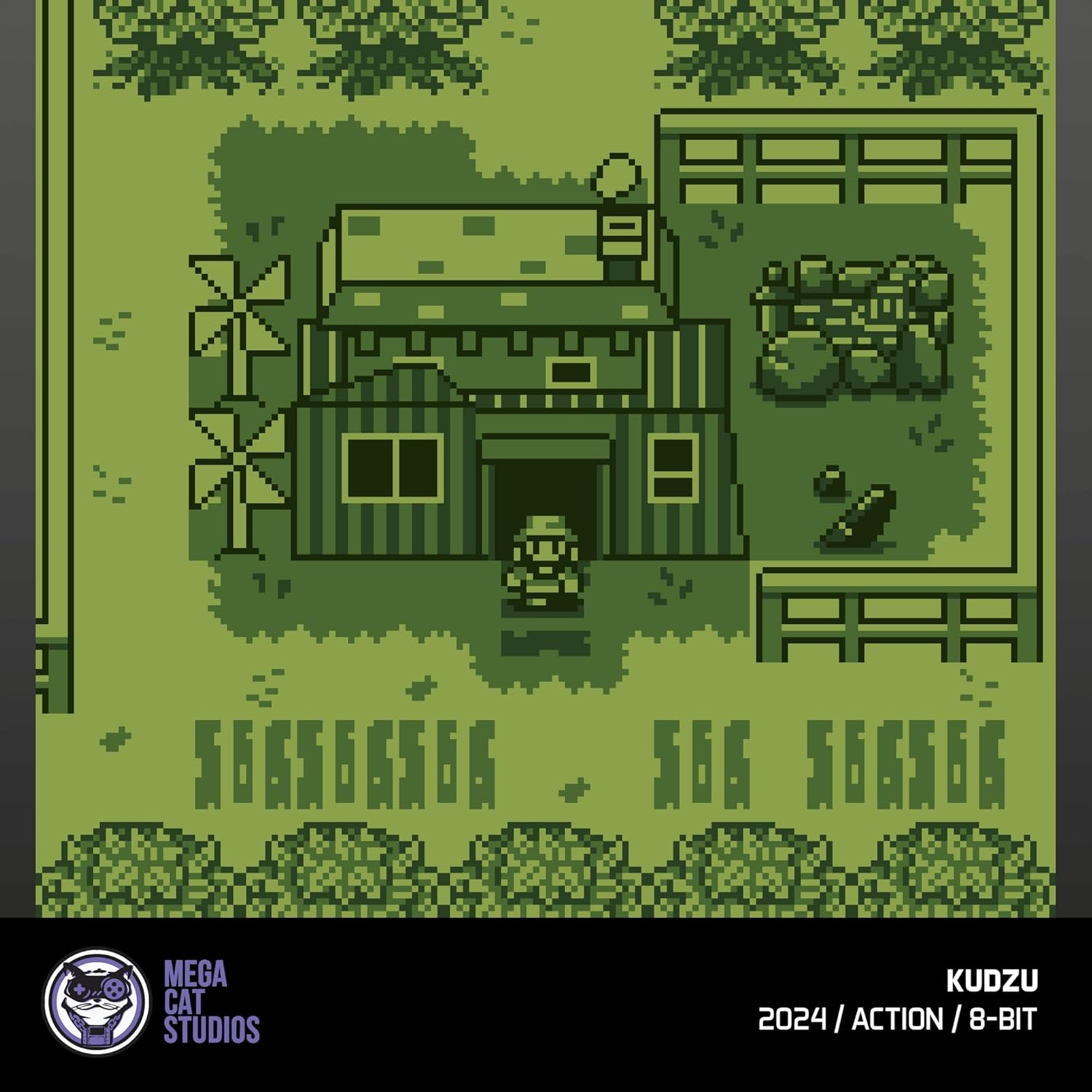 SEESGES6S + SEG SEGSES  
MEGA CAT STUDIOS  
KUDZU  
2024 / ACTION / 8-BIT