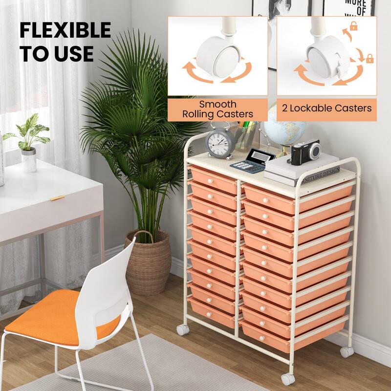 FLEXIBLE TO USE  
Smooth Rolling Casters  
2 Lockable Casters  
DESIGN ANITURE