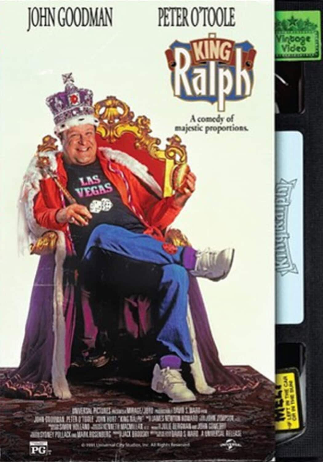 King Ralph (Retro VHS Packaging)  - DVD