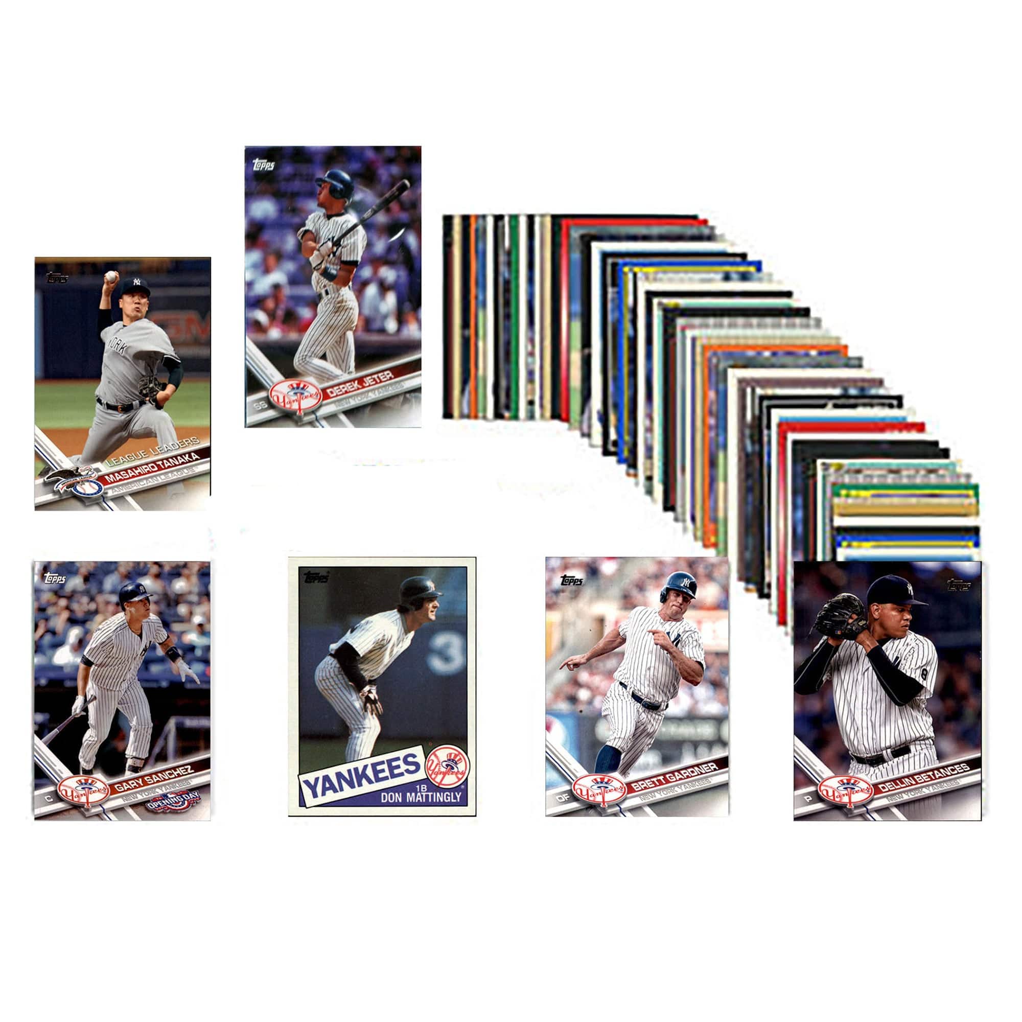- A 1 JETER DEREK MA E 10 1506 a ABTAN TANAKA MASAMOTO SOLAS ena T0s 2le ErV 3 SARY SANCHEZ S DP O YANKEES DON MATTINGLY 18 BRETT GARDNER N OPNO De SPUN 3N BETANCES S0% CLLI - e

Corrected text:

- A 1 JETER DEREK MA E 10 1506 a ABTAN TANAKA MASAMOTO SOLAS ena T0s 2le ErV 3 SARY SANCHEZ S DP O YANKEES DON MATTINGLY 18 BRETT GARDNER N OPNO De SPUN 3N BETANCES S0% CLLI - e

The text appears to be a mix of player names, statistics, and possibly card details. Here is a more organized version:

- A 1 JETER DEREK MA E 10 1506
- ABTAN TANAKA MASAMOTO SOLAS ena T0s 2le ErV 3
- SARY SANCHEZ S DP O YANKEES DON MATTINGLY 18
- BRETT GARDNER N OPNO De SPUN 3N BETANCES S0%
- CLLI - e

This seems to be a list of baseball players and their statistics or card details.