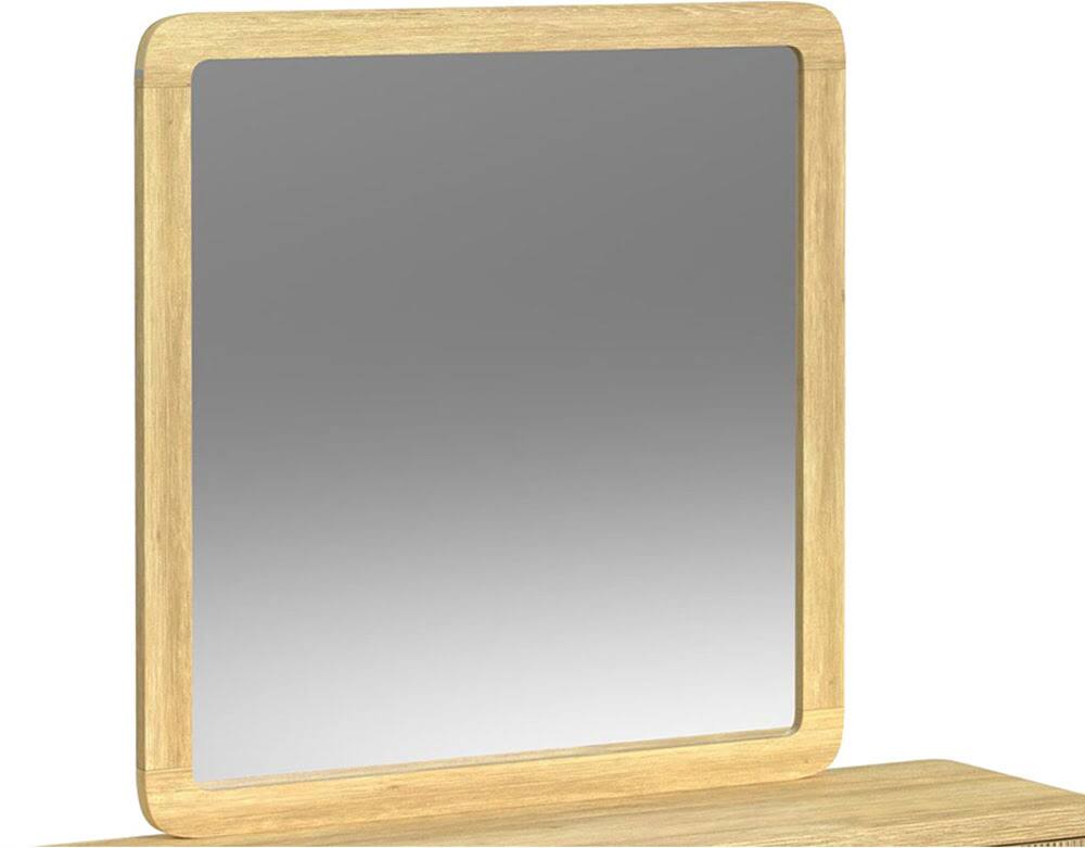 Front. Elements - Ridgemont Mirror - Natural - Natural.