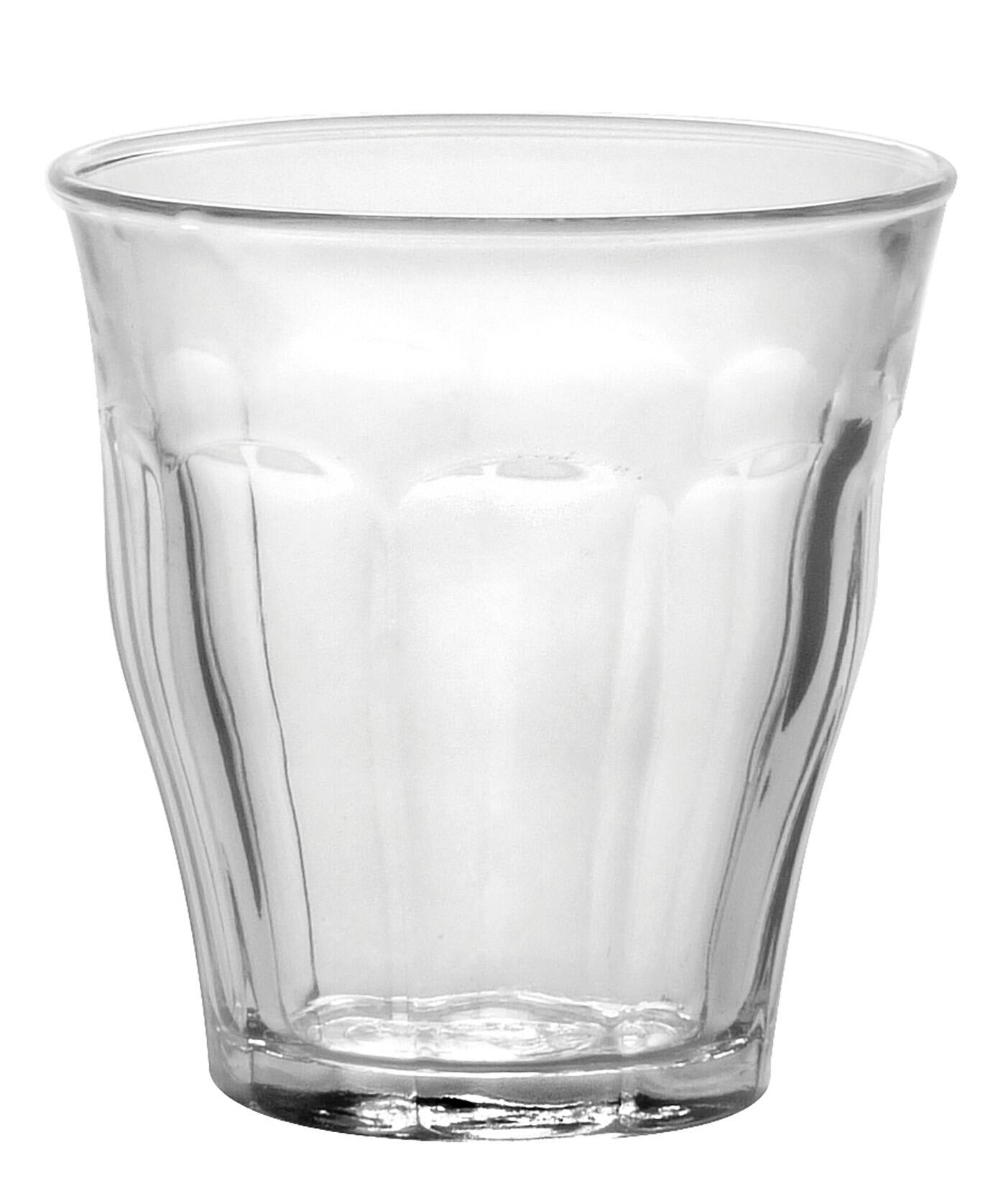 Alt View 1. Duralex - Picardie Made In France Clear Glass Tumbler, Set of 6, 3.25 ounce - Clear.