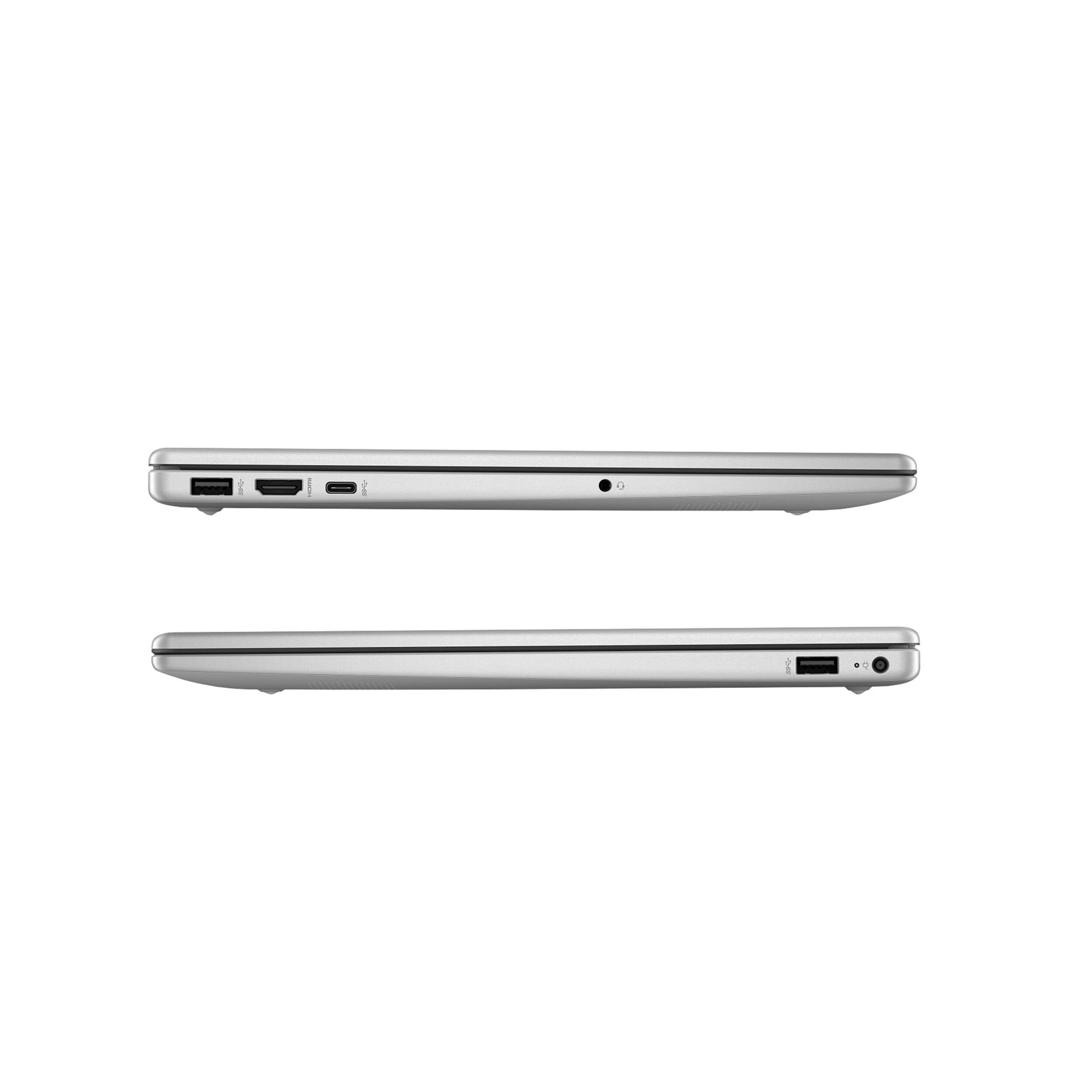 Alt View 5. HP - HP 17.3" FHD Laptop,AMD Ryzen 5 7520U,8GB LPDDR5,2TB SSD+160GB Dock Set,AMD Radeon Graphics,Wi-Fi 6,Win 11,Silver - Silver.