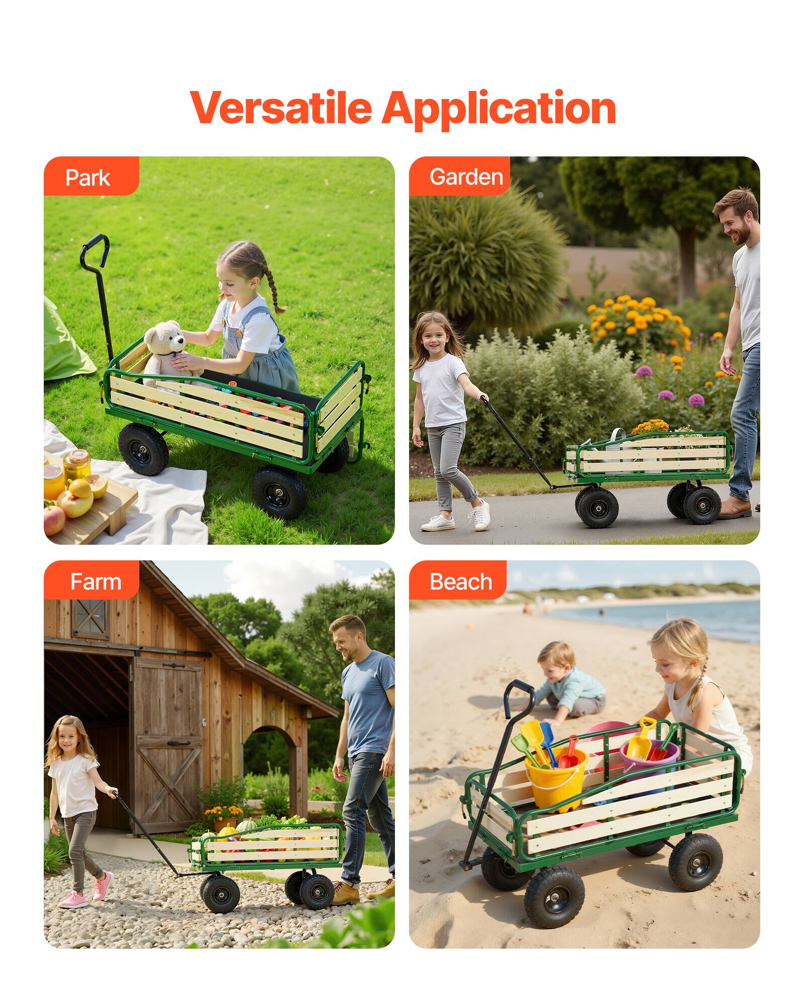 Versatile Application

Park  
Garden  
Farm  
Beach