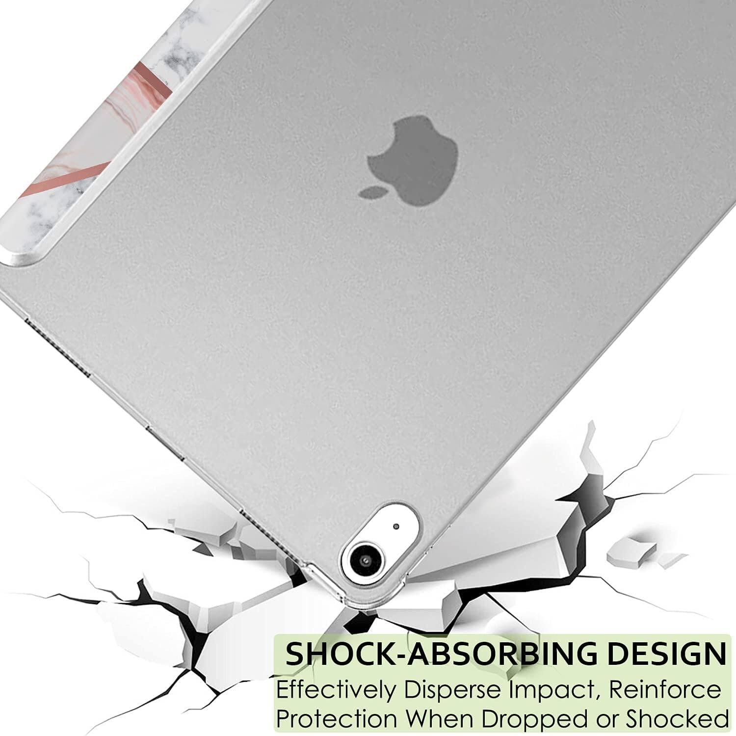 SHOCK-ABSORBING DESIGN  
Effectively Disperse Impact, Reinforce Protection When Dropped or Shocked