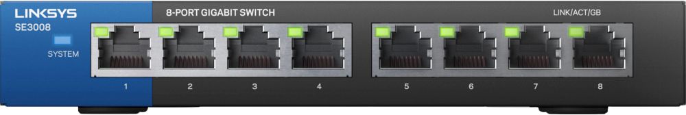8-Port Managed Gigabit Ethernet Switch | Linksys | Linksys: US