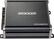 Front. KICKER - CX Series 300W Class D Mono Amplifier with Variable Low-Pass Crossover - Black.