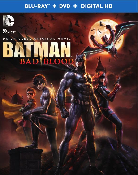  Batman: Bad Blood [Includes Digital Copy] [Blu-ray/DVD] [2 Discs] [2016]