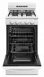 Alt View 11. Amana - 20" 2.6 Cu. Ft.  Freestanding Gas Range - White.
