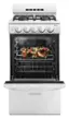 Alt View 12. Amana - 20" 2.6 Cu. Ft.  Freestanding Gas Range - White.