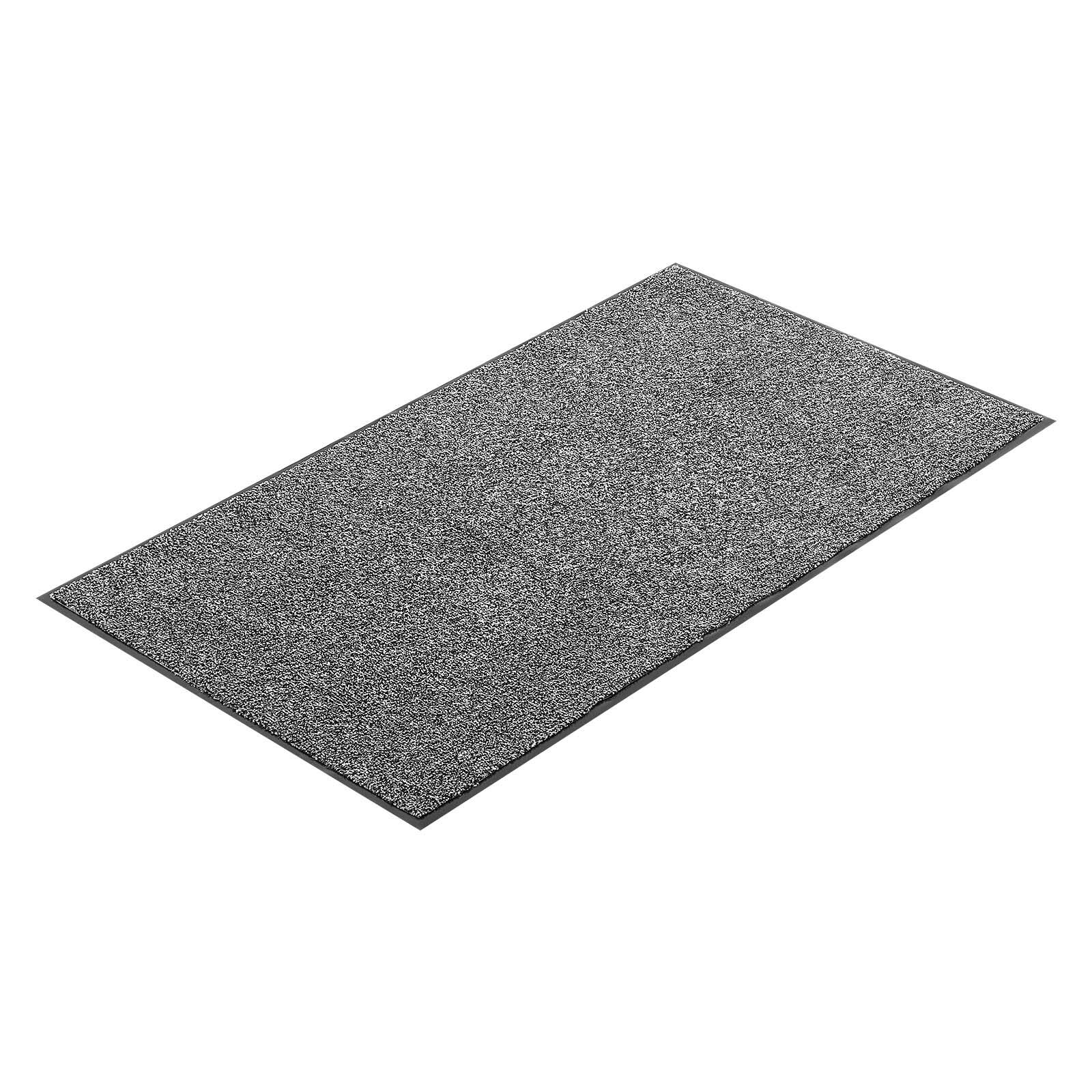 Alt View 5. VEVOR - Front Door Mat, 5 x 3 ft Commercial Floor Mat for Indoor and Outdoor, Industrial Entrance Carpet with PVC Backing - Grey.