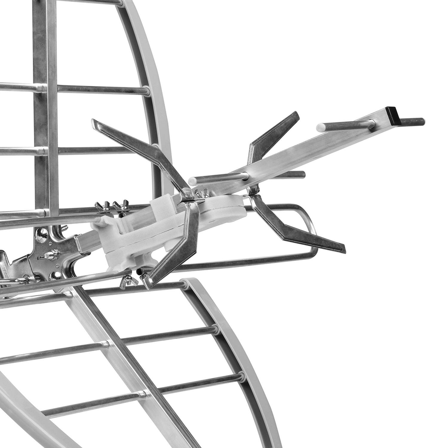 Left. RCA - Rca Ant705e Attic/outdoor Hdtv Antenna - Silver.