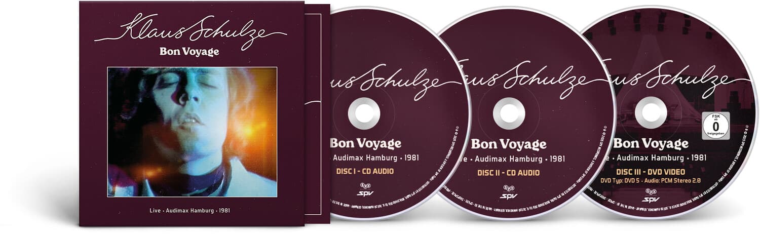 Klaus Schulze - Bon Voyage - Live Audimax Hamburg 1981   - COMPACT DISCS [CD] price history on PriceWatchPro