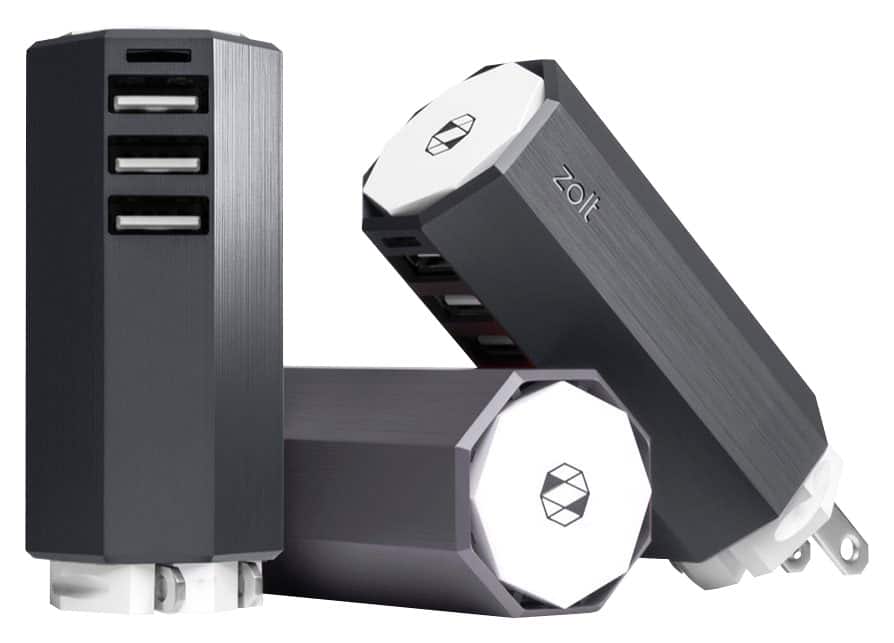 Front. Zolt - Laptop Charger Plus - Gray.