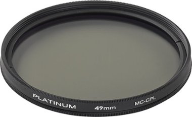 Platinum™ - 49mm Circular Polarizer Lens Filter - Angle_Zoom