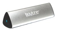 Front Zoom. Boytone - Portable Bluetooth Speaker - Silver.
