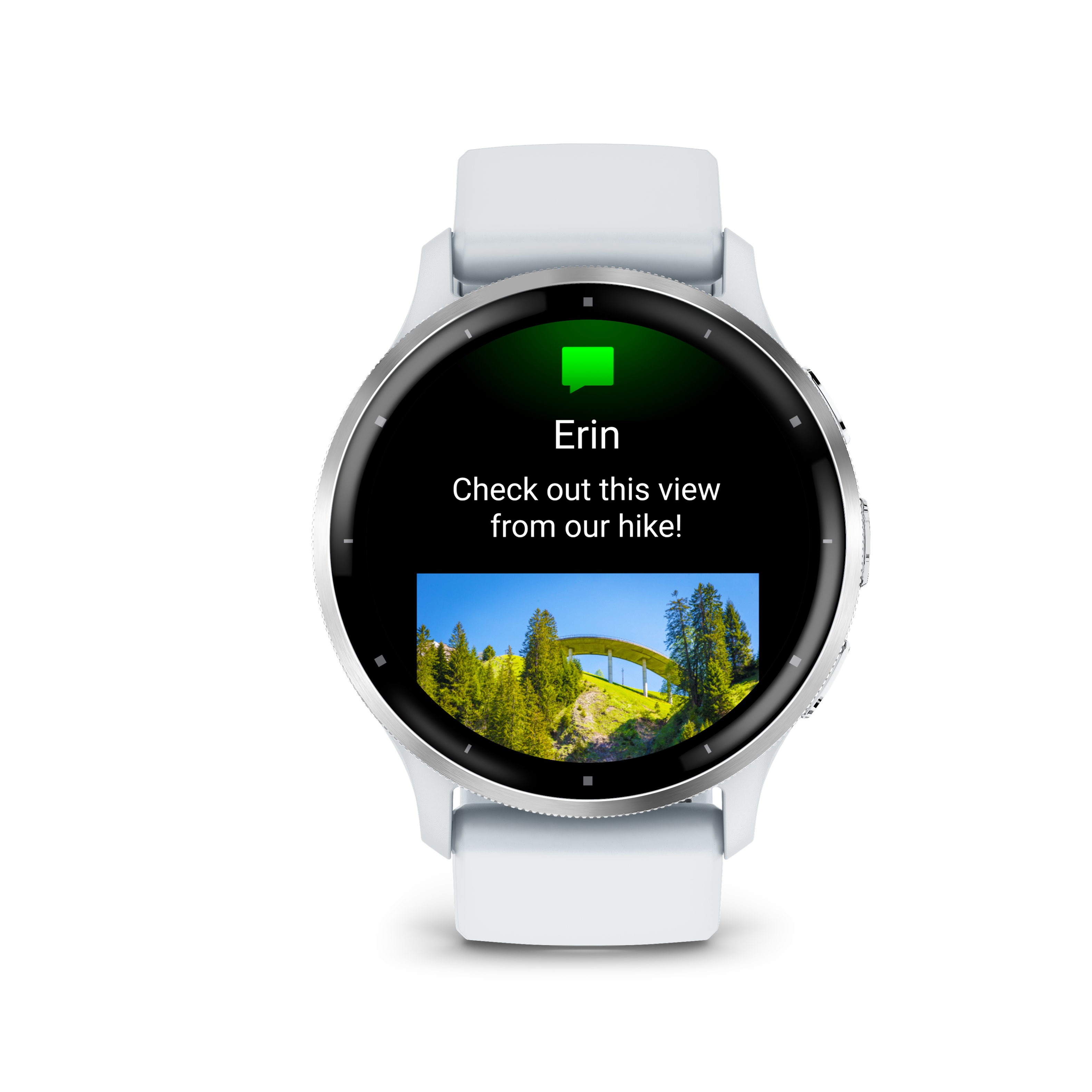 Erin  
Check out this view from our hike!