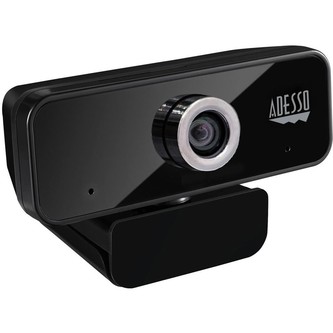 Alt View 4. Adesso - Adesso CyberTrack 6S Webcam - 8 Megapixel - 30 fps - USB 2.0 - TAA Compliant - 3840 x 2160 Video - CMOS Sensor - Manual.