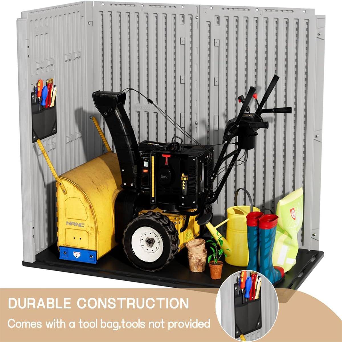 DURABLE CONSTRUCTION  
Comes with a tool bag, tools not provided