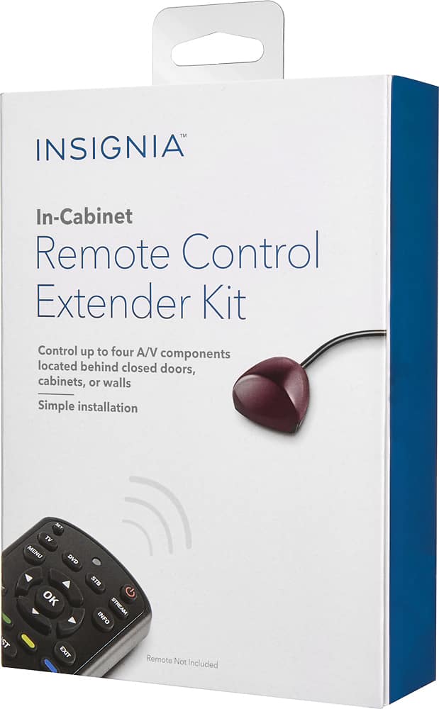 Alt View 15. Insignia™ - Remote Control Extender Kit - Black.