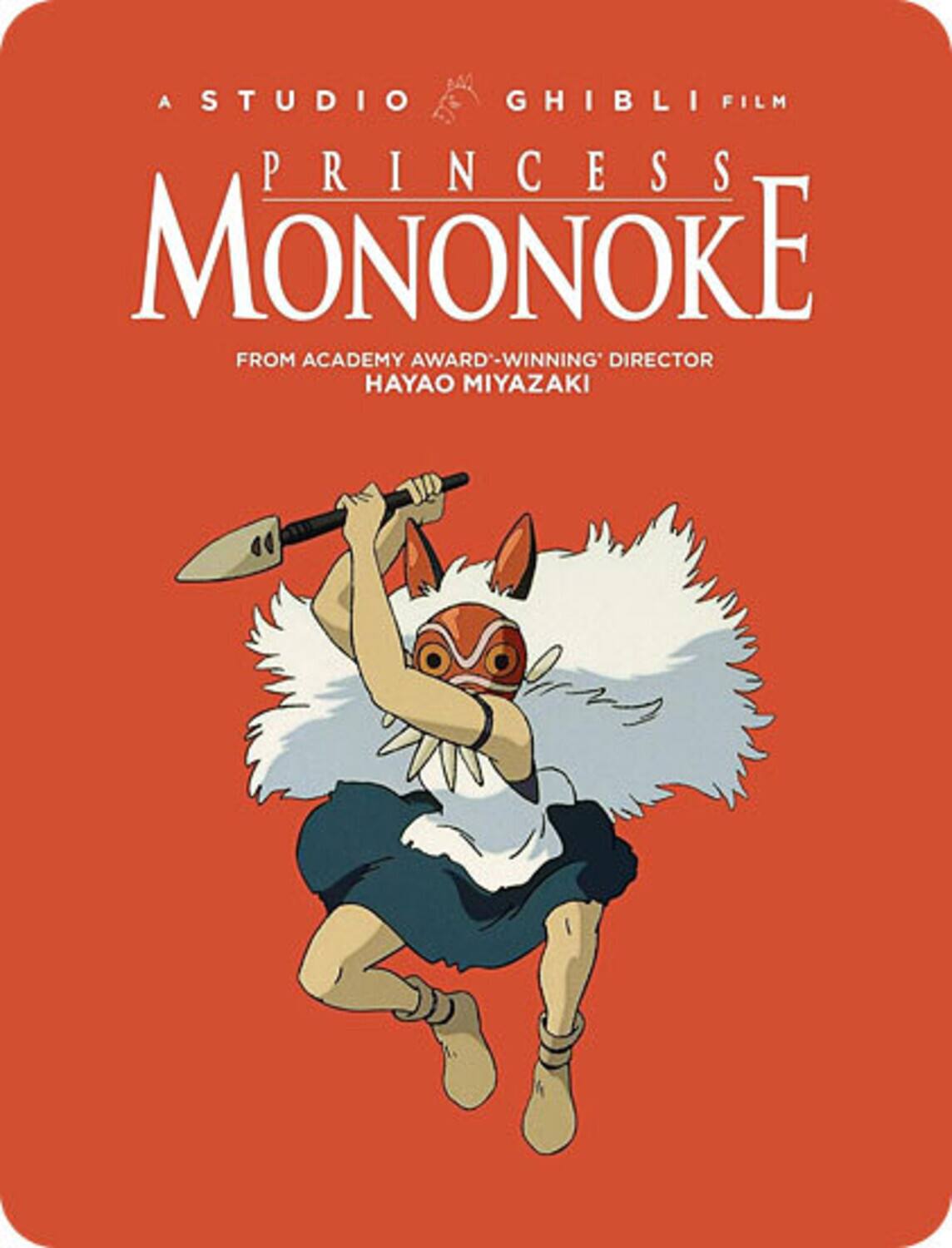 Front. Princess Mononoke (Steelbook)   - BLU-RAY.