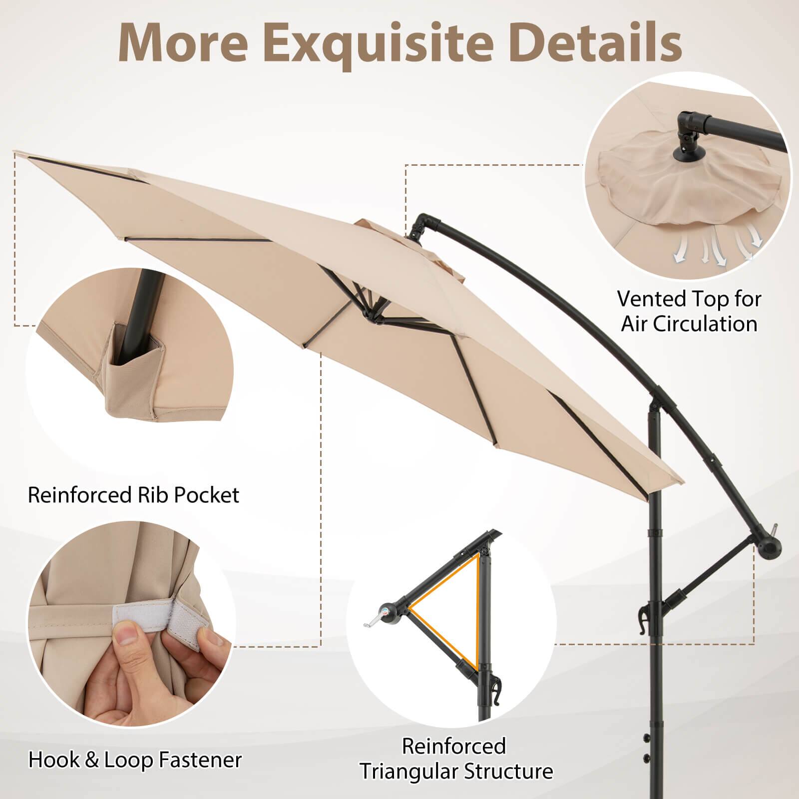 More Exquisite Details  
- Vented Top for Air Circulation  
- Reinforced Rib Pocket  
- Hook & Loop Fastener  
- Reinforced Triangular Structure