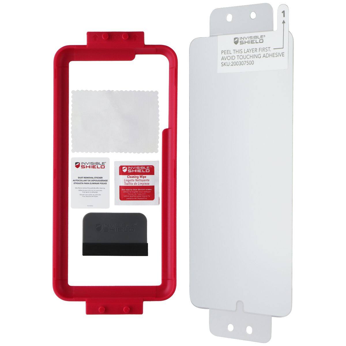1 INVISIBLE SHIELD PEEL THIS LAYER FIRST. AVOID TOUCHING ADHESIVE SKU-200307500 INVISIBLE SHIELD

Cleaning Wipes Lingette Nettopente
