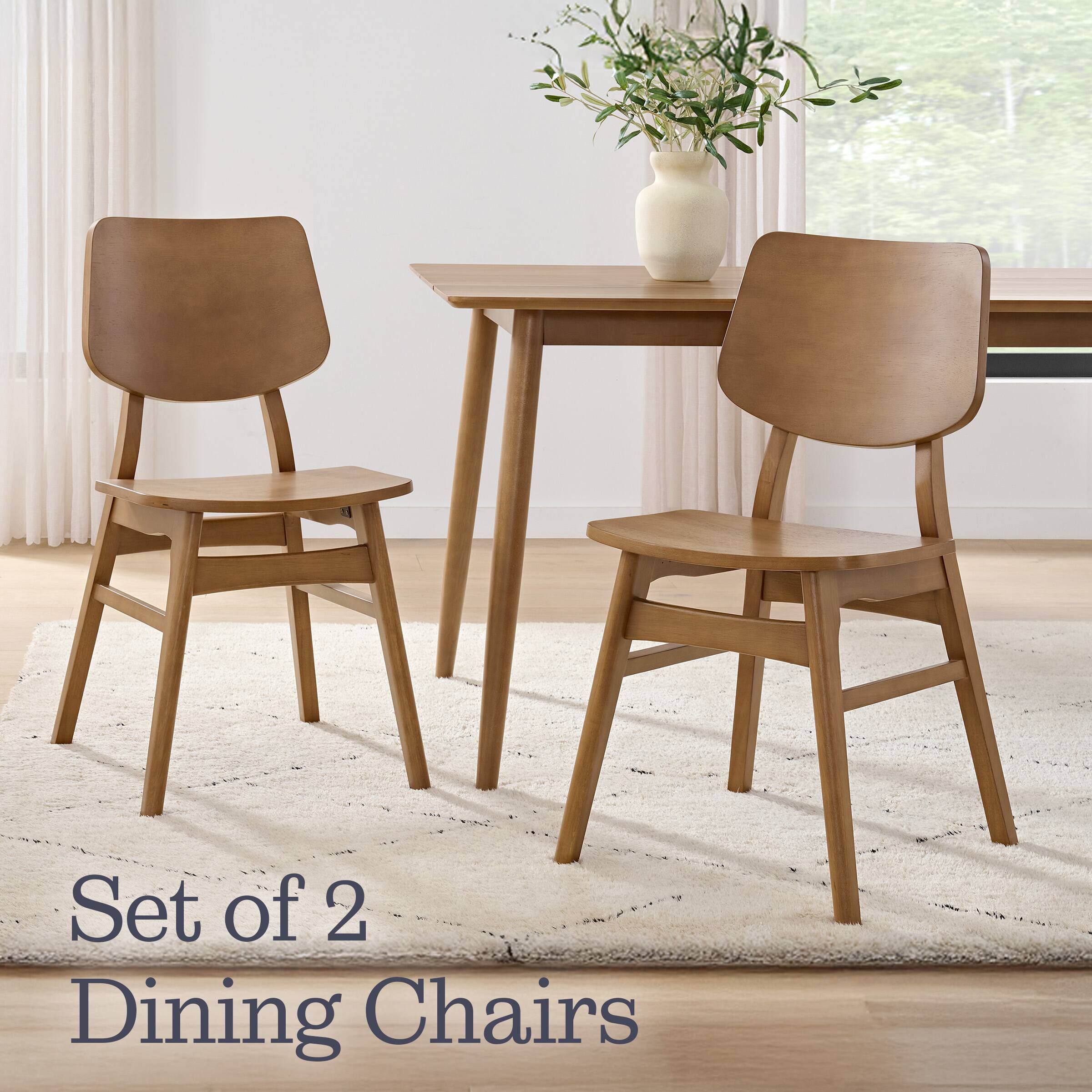 Set of 2 Dining Chairs
