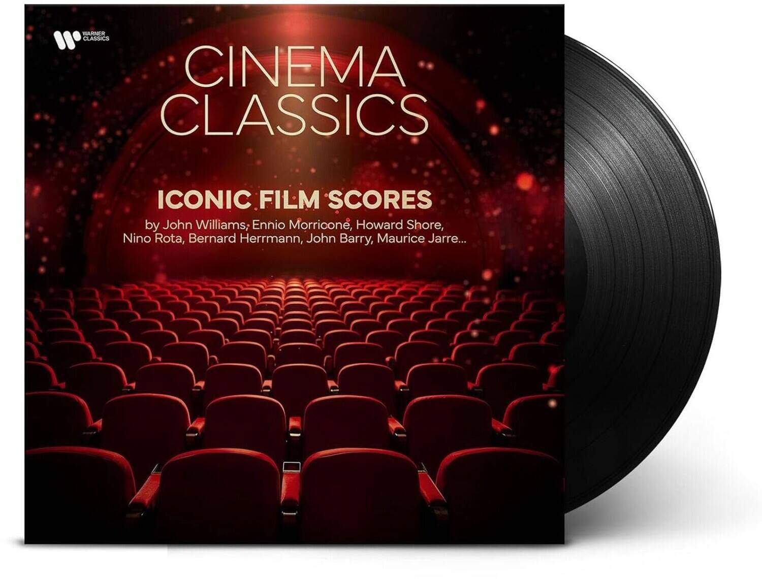 CINEMA CLASSICS

ICONIC FILM SCORES

by John Williams, Ennio Morricone, Howard Shore, Nino Rota, Bernard Herrmann, John Barry, Maurice Jarre...