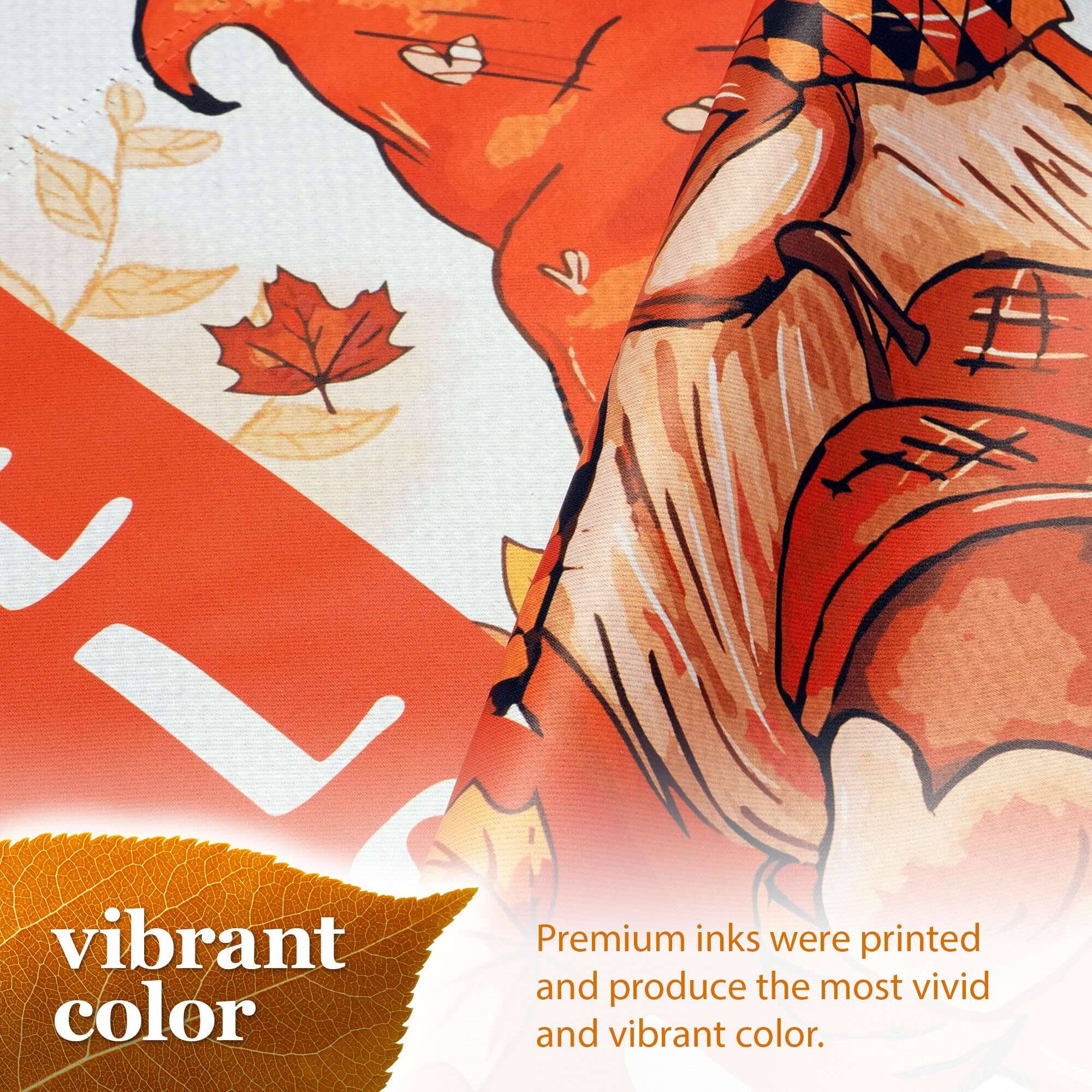 vibrant color

Premium inks were printed and produce the most vivid and vibrant color.
