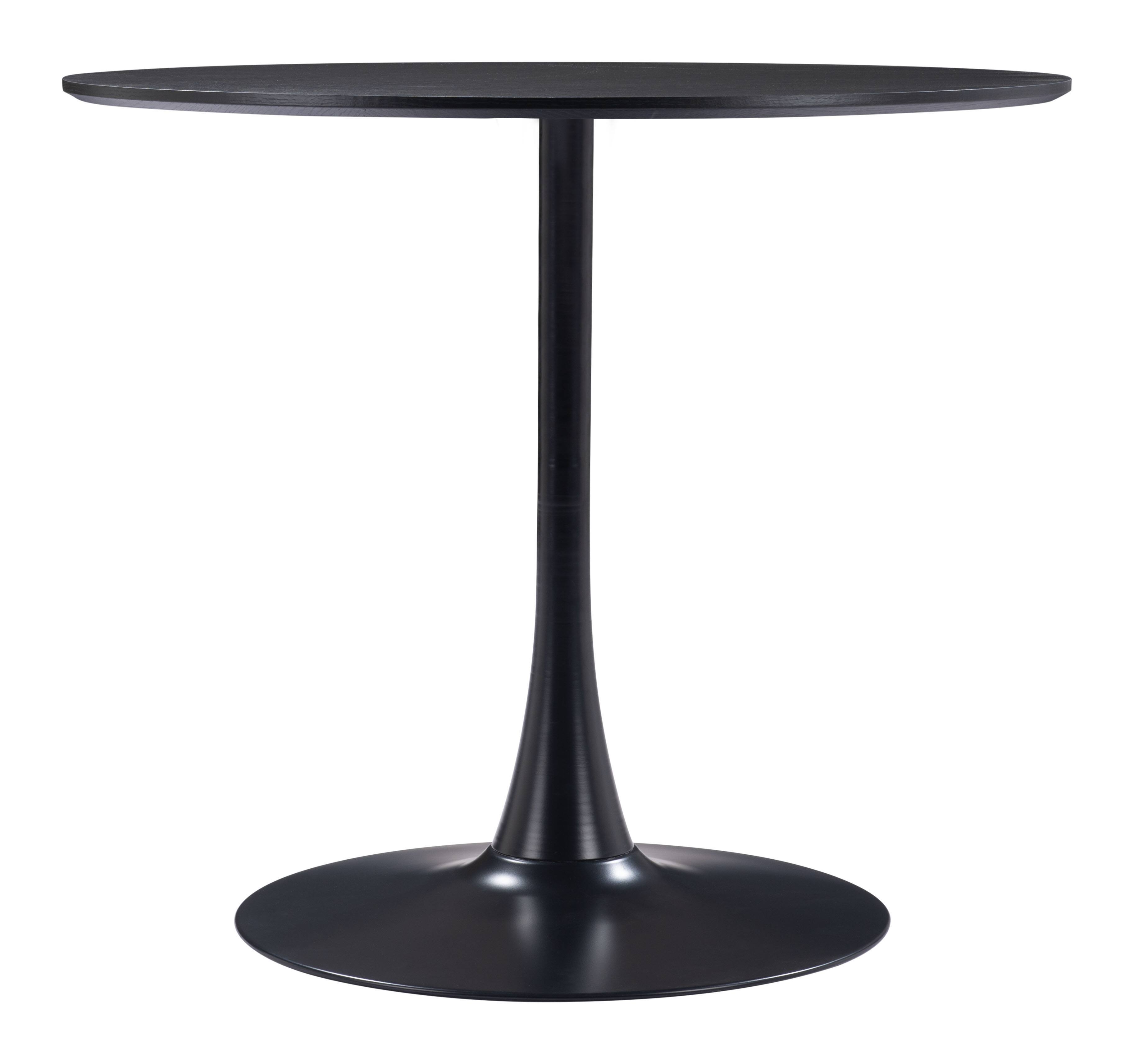 Alt View 1. Hivvago - Opus Dining Table Black - Black.