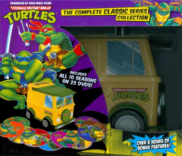  Teenage Mutant Ninja Turtles: The Complete Classic Series [23 Discs] [DVD]