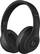 Left. Beats - Geek Squad Certified Refurbished Beats Studio Wireless Noise Cancelling Over-the-Ear Headphones - Black.