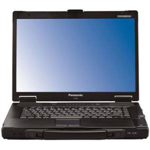 Front Standard. Panasonic - 15.4" Toughbook Notebook - 4 GB Memory - 320 GB Hard Drive.