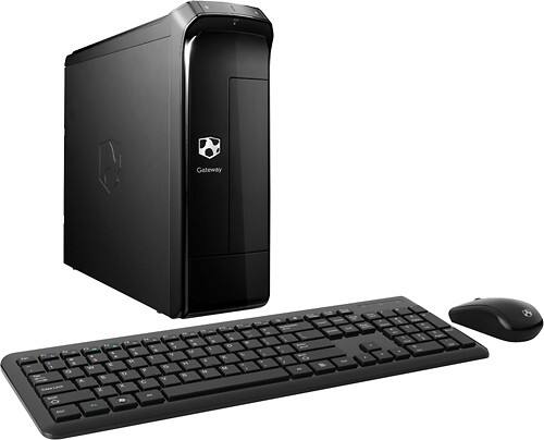 Angle Standard. Gateway - Desktop Computer - 4 GB Memory - 1 TB Hard Drive.