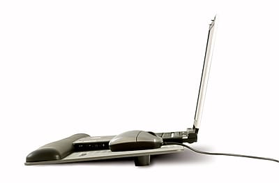 Alt View 7. 3M - 3M Gel Wrist Rest with Platform for Keyboard and Mouse, Gray, Tilt Adjustable, Precise Mouse Pad (WR422LE) - Gray.