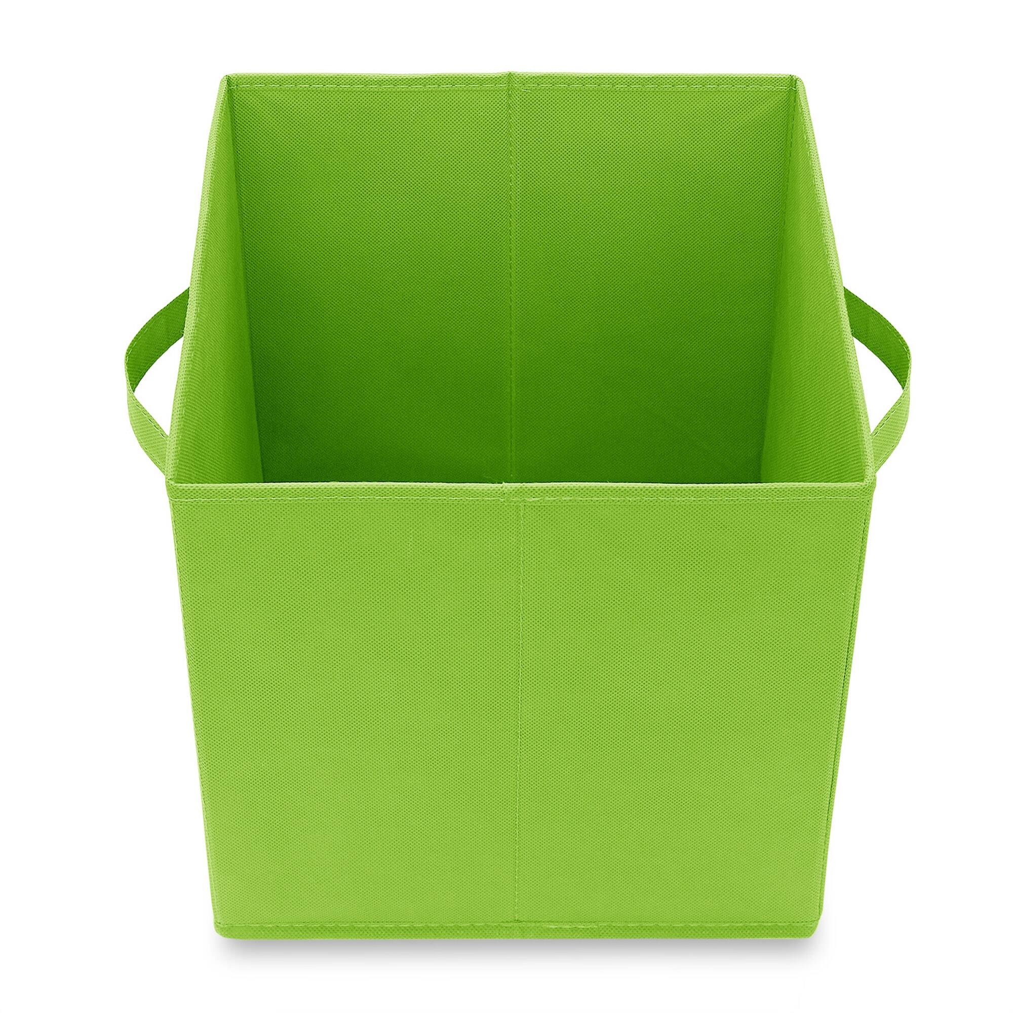 Alt View 3. Casafield - (Set of 6) Collapsible Fabric Cubes - Storage Bins.