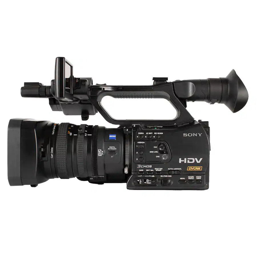 Hdv Camera Sony HVR Z7U Digital Camcorder 3.2 LCD Exmor CMOS Full HD 16:9 1 ...
