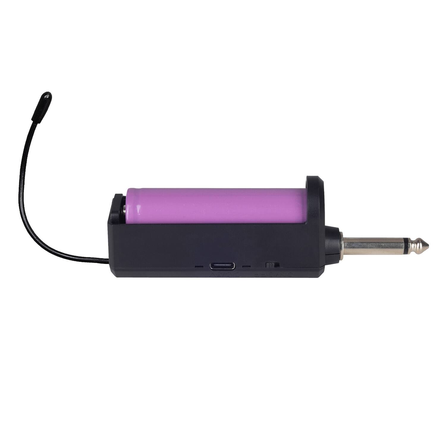 Alt View 1. QFX - Qfx M-551 M-551 16-channel Uhf Multi-frequency Microphone System With Handheld Microphone And Plug-in Receiver - black.