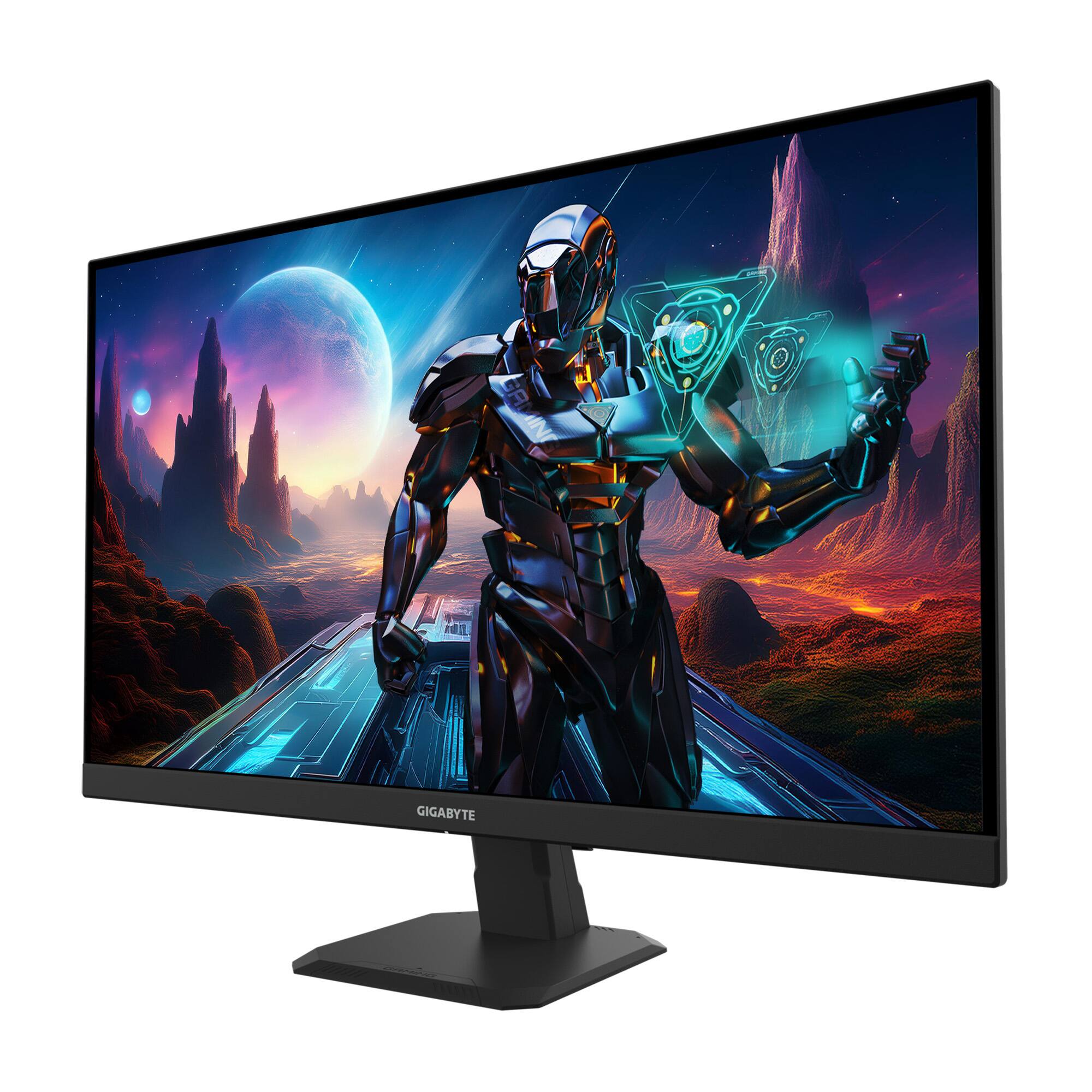 Angle. GIGABYTE - GS27U 27" SS IPS LED UHD 160Hz FreeSync Premium Gaming Monitor with HDR (HDMI, DisplayPort) - Black.