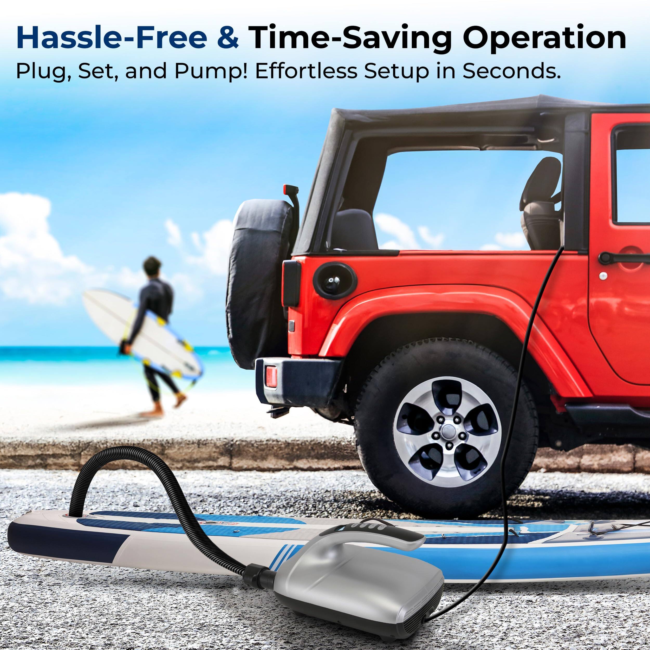 Hassle-Free & Time-Saving Operation  
Plug, Set, and Pump! Effortless Setup in Seconds.