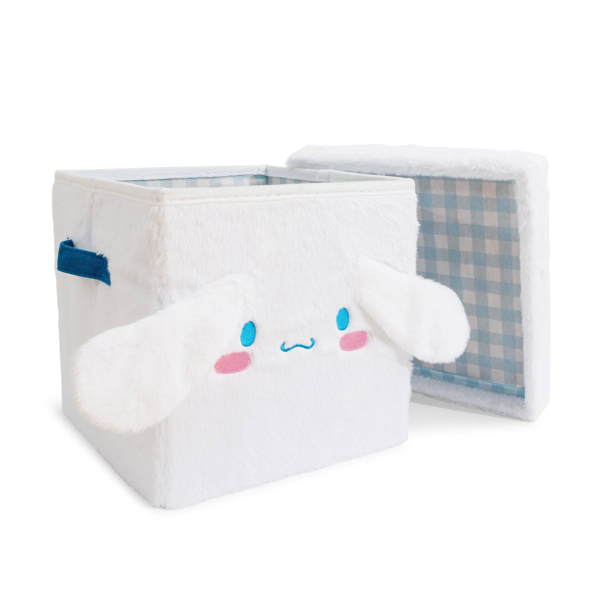Alt View 10. Ukonic - Sanrio Cinnamoroll 13 x 13 Inch Plush Storage Cube - White.