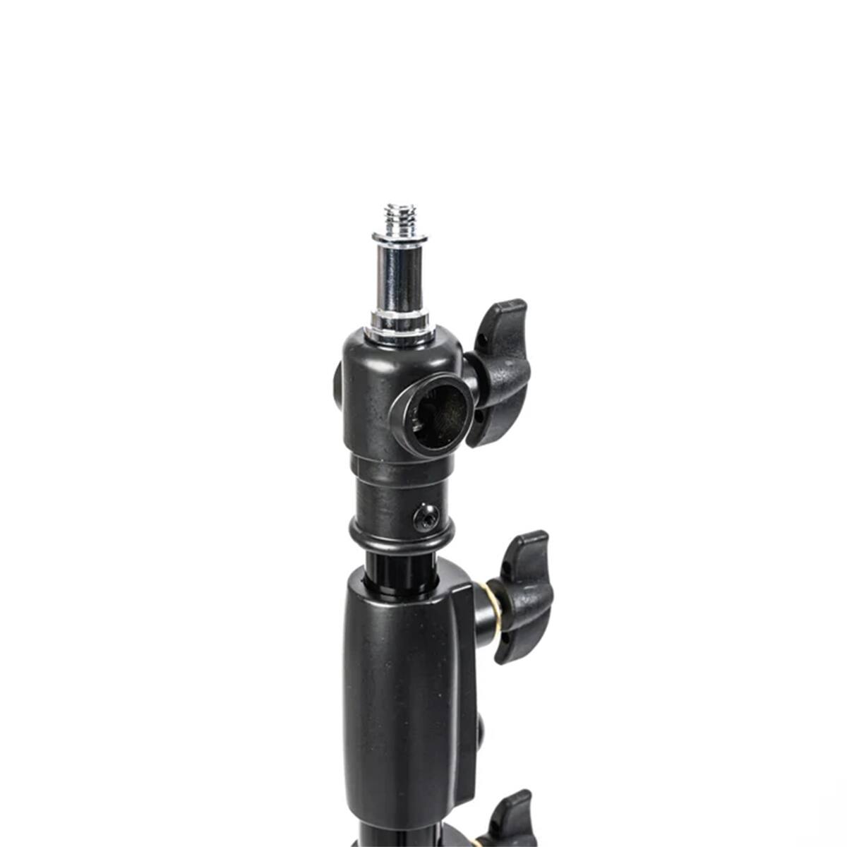 Alt View 3. CheetahStand - CheetahStand C12 Heavy Duty Auto Light Stand, 44" to 141" Height - Support up to 25 lbs., Black.