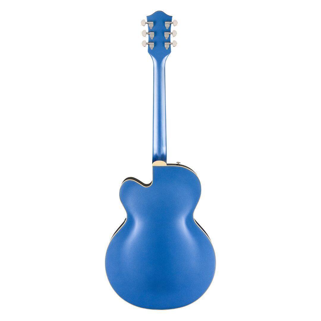 Left. Gretsch - Gretsch G2420T Streamliner Hollow Body Electric Guitar (Fairlane Blue).